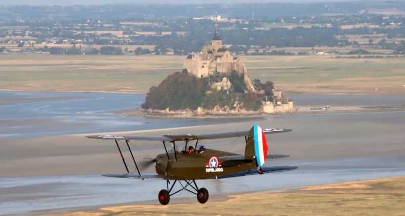 Vol en Biplan Stampe 60 minutes Mt-ST-Michel