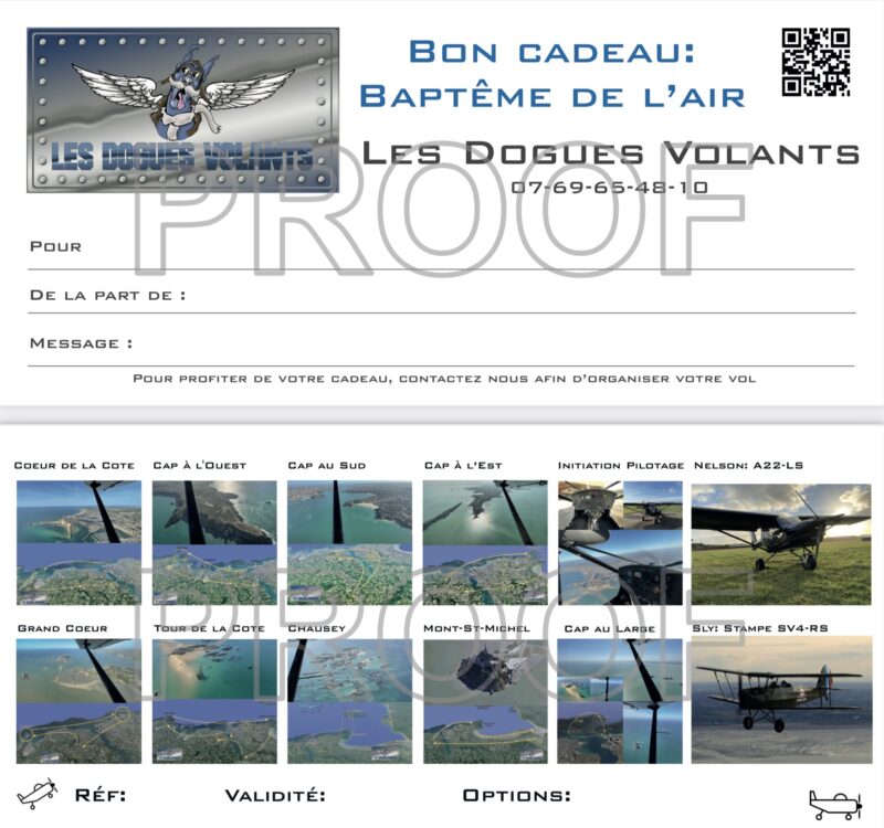 Screenshot Carte Cadeau à offrir (bon physique)